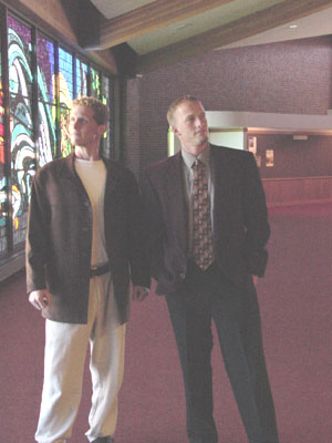 GQ pose in College View Church