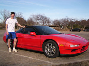 Testing a friend's Acura NSX