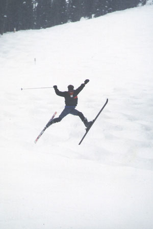 Airborne again...Winter Park, Colorado